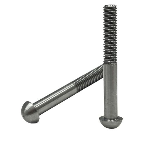 2BA x 1 1/2" Steel Roundhead No Slots Screw (pck 25)