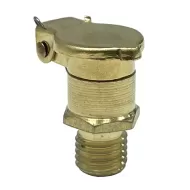 M6 (0BA) Brass Oiler / Oil Pot with Swivel and Flip Top
